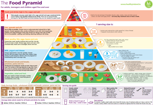 New Food Pyramid...